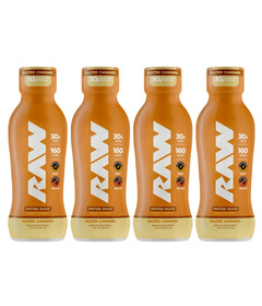Raw Nutrition Ready To Drink Protein Shake Salted Caramel Bundle