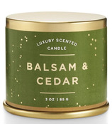 Illume Balsam + Cedar Demi Tin Candle