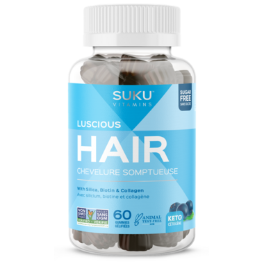 Buy SUKU Vitamins Luscious Hair Blueberry Bliss at Well.ca | Free