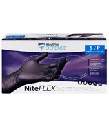 MedPro Defense NiteFlex Nitrile Powder-Free Gloves Small (Gants sans poudre MedPro Defense NiteFlex)