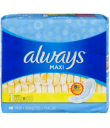 Procter & Gamble Always® Maxi Pads with Wings, Extra Heavy, Overnight,  Unscented, Size 5, 20 Per Box, 6/Case, 120 Total, PGC17902