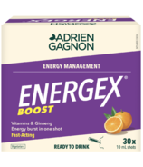 Adrien Gagnon Ready to Drink Energex Boost Vitamines & Ginseng Orange