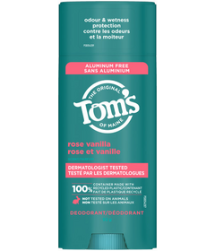 Tom's of Maine Déodorant naturel sans aluminium Rose Vanille