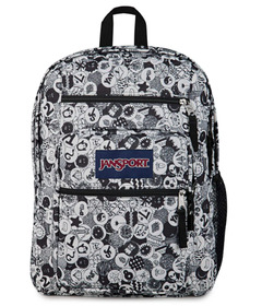 Jansport Big Student Backpack Doodle Dots Black