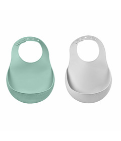 BEABA Silicone Bibs