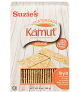 Suzie's Flat Bread Crackers Kamut Sesame