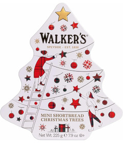 Walkers Mini Shortbread Christmas Tree Tin