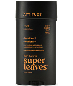 ATTITUDE Super Leaves Men Deodorant Patchouli & Bourbon