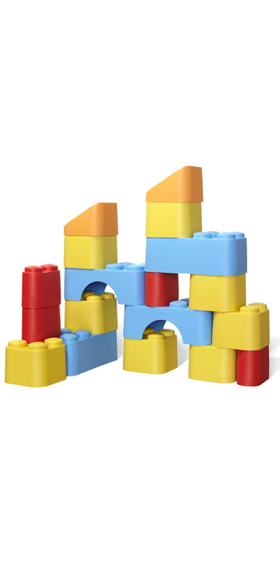 green toys block set