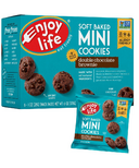 Enjoy Life Mini Soft Baked Double Chocolate Brownie Cookie Snack Packs