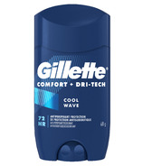 Gillette Antiperspirant Deodorant for Men Invisible Solid Cool Wave