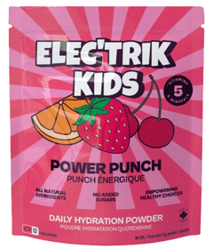 Elec'trik Kids Daily Electrolyte Hydration Powder Power Punch