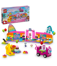 LEGO Gabbys Dollhouse Gabbys Party Room Playset with Pink Car