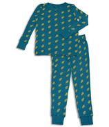 Ensemble pyjama à manches longues en bambou Silkberry Baby Dotty Leaf