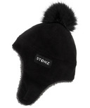 Stonz Fleece Hat Black