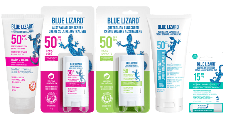 Économisez 20 % sur les produits Blue Lizard