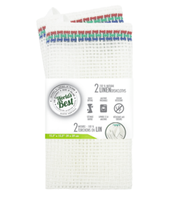 Universal Stone World's Best Linen Dishcloth White