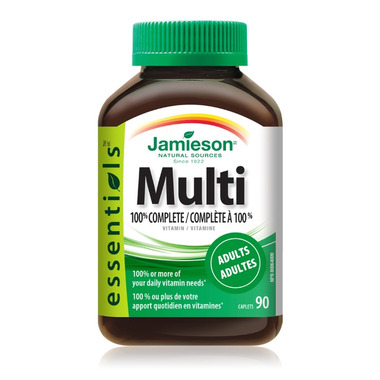 Jamieson Multi 100% Complete Vitamin for Adults Jamieson Multi 100% Complete Vitamin for Adults