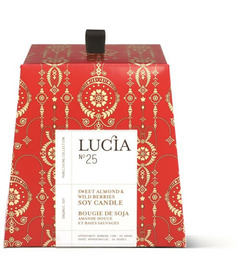 Lucia Sweet Almond & Wild Berries Soy Candle