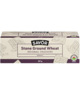 Savor Organic Stone Ground Wheat Original Crackers (en anglais)