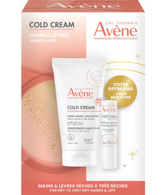 Avene Cold Cream Hands & Lips Routine Kit