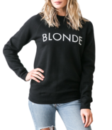 Brunette The Label Blonde Crewneck Black