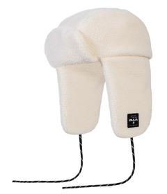 Bula Bear Sherpa Trapper Hat White