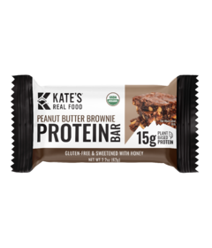 Kate's Real Food Peanut Butter Protein Brownie
