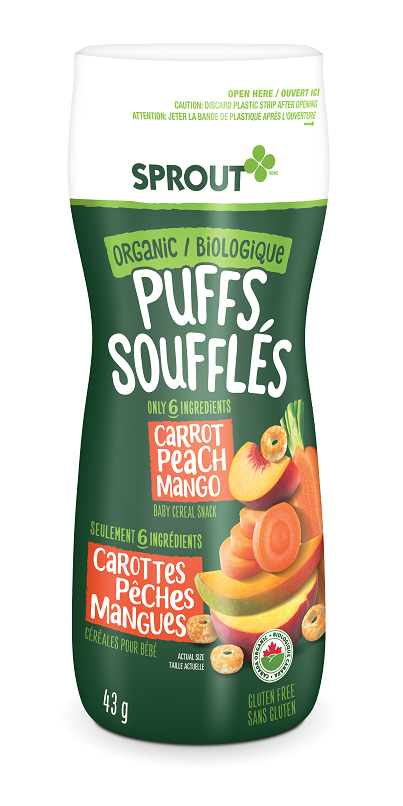 Sprout organic baby store puffs