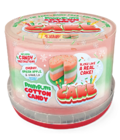 PartyPuffs Holiday Cotton Candy Cake