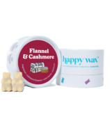 Boîte de cire fondante Happy Wax en flanelle et cachemire