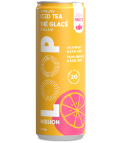 LOOP Mission Sparkling Iced Tea Grapefruit & Earl Grey