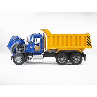 お*〜様 Bruder Mack Granite トラックとJCBバックホーセッ Bruder Toys MACK Granite Flatbed Truck w/ JCB Backhoe Loader