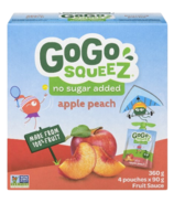 Gogo Squeez Apple Peach Fruit Sauce