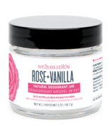 Schmidt's Naturals Rose + Vanilla Deodorant Jar