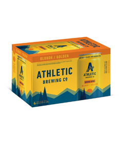 Athletic Brewing Co. Non Alcoholic Golden Beer Upside Dawn