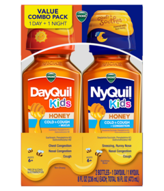 Vicks DayQuil/ NyQuil Kids Honey Combo Pack