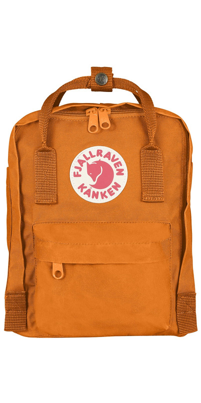 orange mini backpack