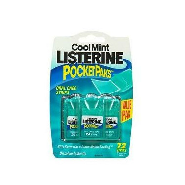 Listerine PocketPaks Breath Strips Listerine PocketPaks Breath Strips