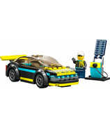 Jeu de construction de voitures de sport électriques LEGO City