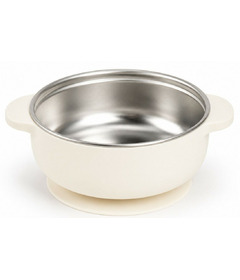 Micasso & Co Suction Bowl Creamy White