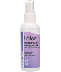 Lafe's Body Care Whole Body Deodorant Spray Pure Lavender