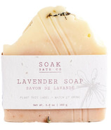 SOAK Bath Co Soap Bar Lavender