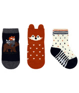 Robeez Infant Socks Pack Fox and Friends