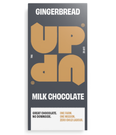 UP UP Milk Chocolate Bar Gingerbread