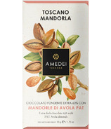 Amedei Toscano Mandorla 63% Extra Dark Chocolate with Almonds