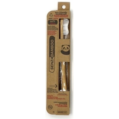 Senzacare Bamboo Toothbrush Soft Adult Senzacare Bamboo Toothbrush Soft Adult