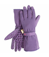 Dig It Apparel High 5 Utility Garden Glove with Extended Cuff Purple