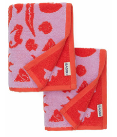 image of BAGGU Hand Towel Set Sea Shells with sku:320321