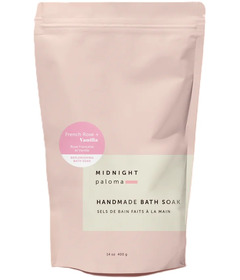 Midnight Paloma Replenishing Bath Soak French Rose + Vanilla